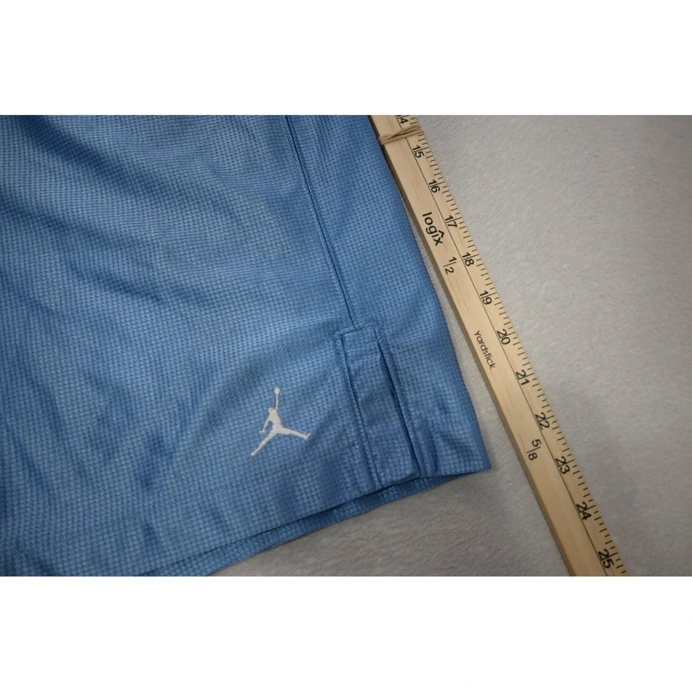 VTG Jordan Basketball Shorts Mens XXL Blue Mesh Jumpman Activewear